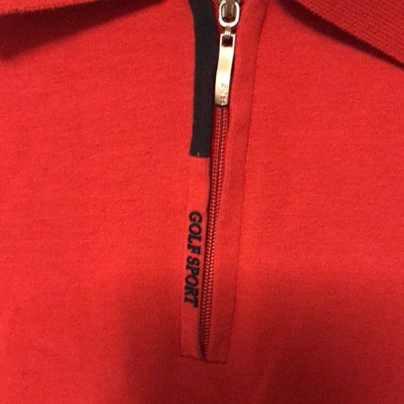 Hugo Boss Golf Sport Men’s Long Sleeve Sweat Shirt Red Size XXL - Picture 3 of 7